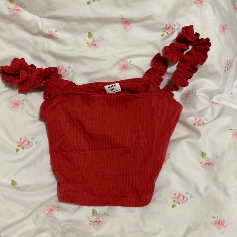Aritzia Sundays best firecracker top
